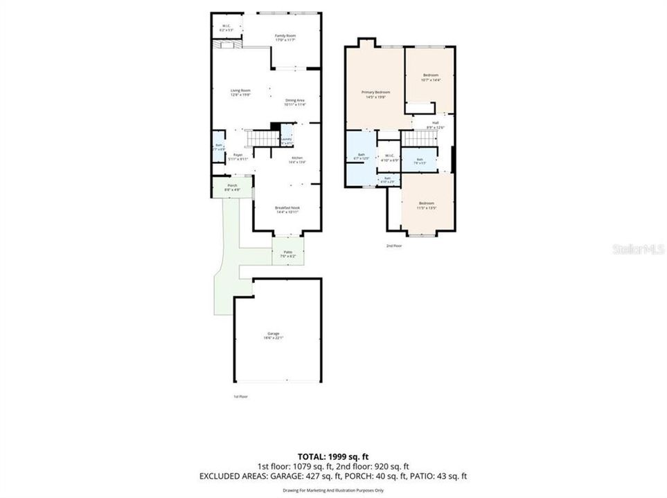 На продажу: $379,000 (3 спален, 2 ванн, 1715 Квадратных фут)