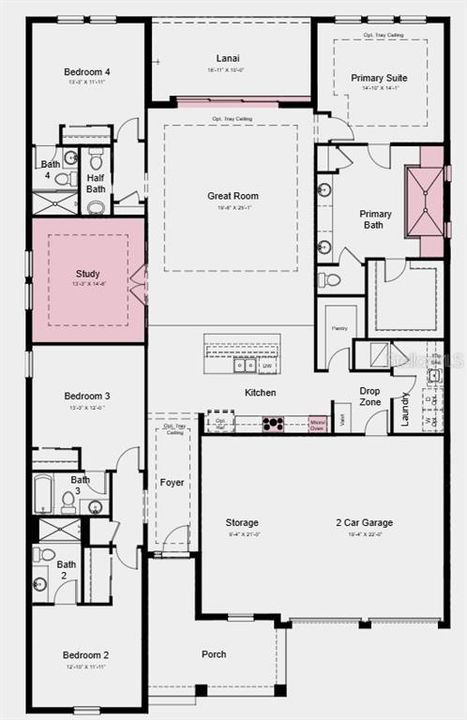 En Venta: $812,285 (4 camas, 4 baños, 2837 Pies cuadrados)