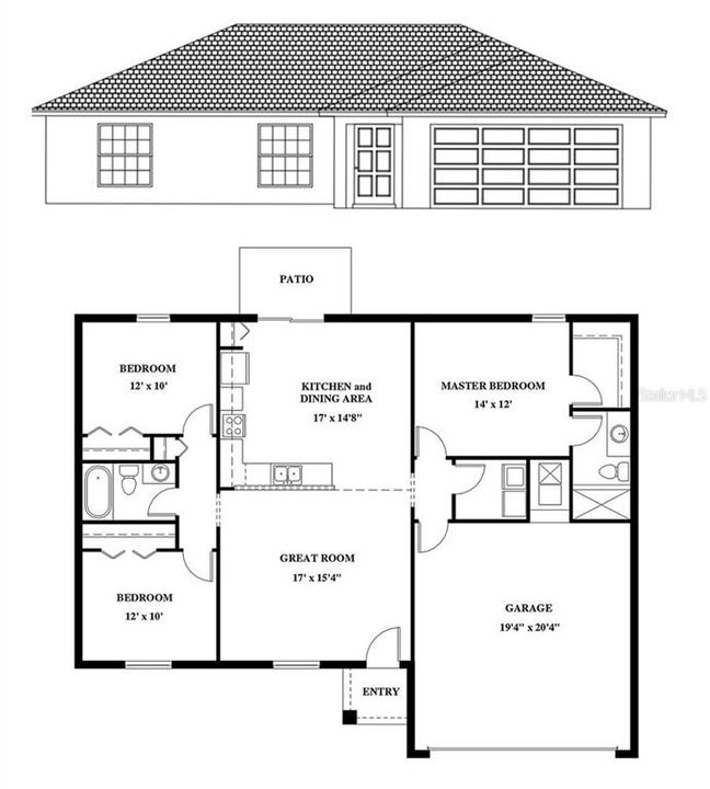 For Sale: $244,900 (3 beds, 2 baths, 1315 Square Feet)