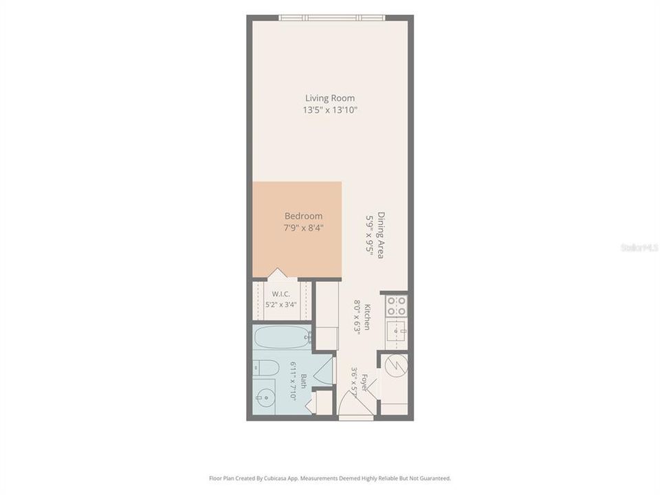 For Sale: $108,000 (0 beds, 1 baths, 485 Square Feet)