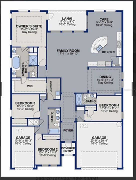 В аренду: $4,995 (4 спален, 3 ванн, 2613 Квадратных фут)