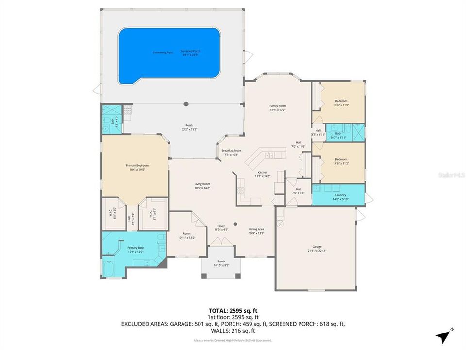 En Venta: $680,000 (3 camas, 3 baños, 2772 Pies cuadrados)