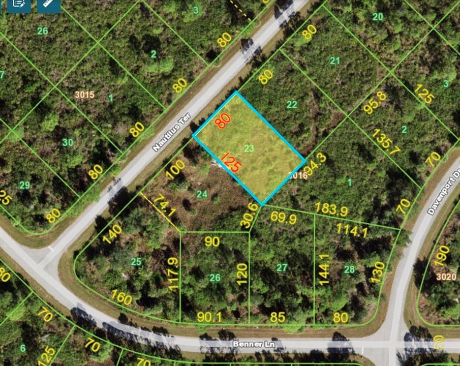 For Sale: $16,900 (0.23 acres)