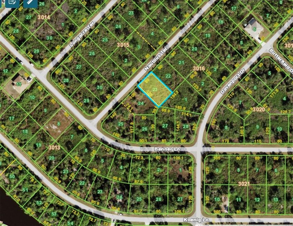 For Sale: $16,900 (0.23 acres)