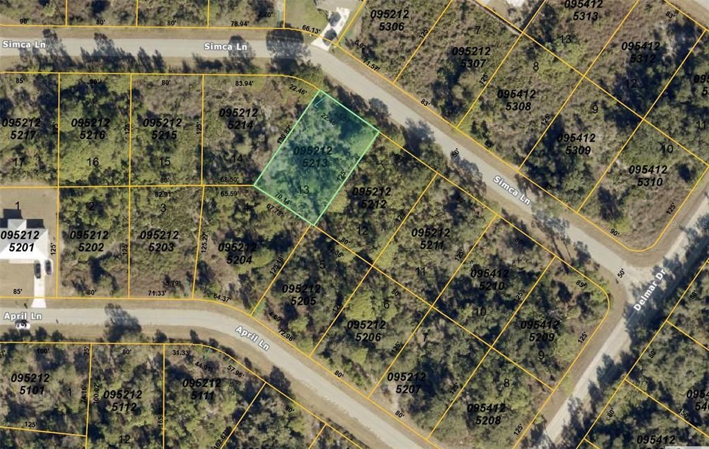 На продажу: $16,500 (0.25 acres)