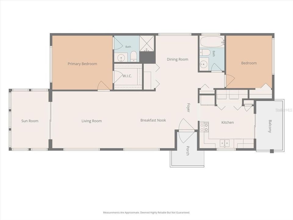 For Sale: $150,000 (2 beds, 2 baths, 1144 Square Feet)