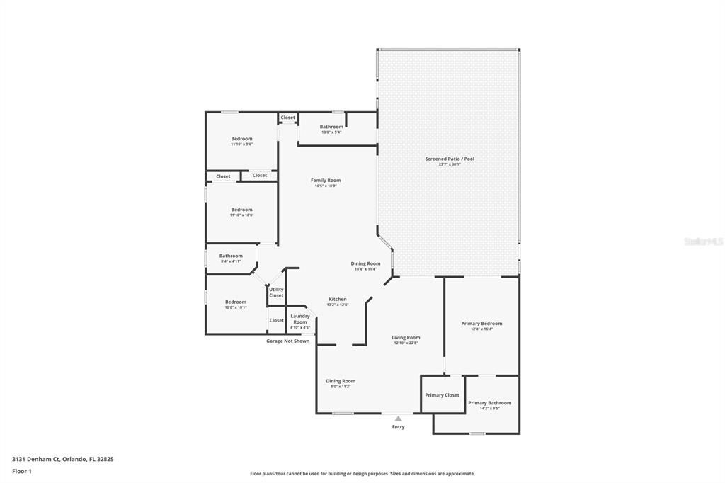 На продажу: $465,000 (4 спален, 3 ванн, 1989 Квадратных фут)