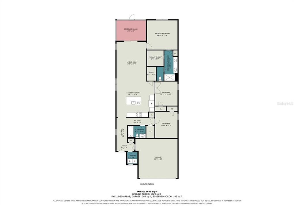 En Venta: $329,900 (3 camas, 2 baños, 1620 Pies cuadrados)
