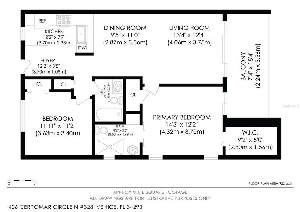 For Sale: $299,000 (2 beds, 2 baths, 948 Square Feet)