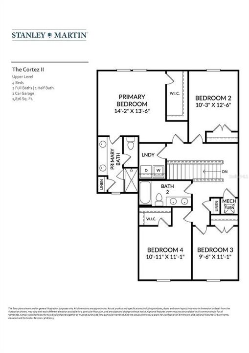 For Sale: $356,350 (4 beds, 2 baths, 1876 Square Feet)