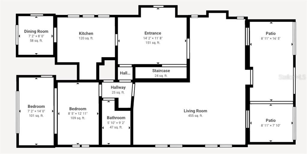 En Venta: $1,665,000 (4 camas, 3 baños, 2968 Pies cuadrados)