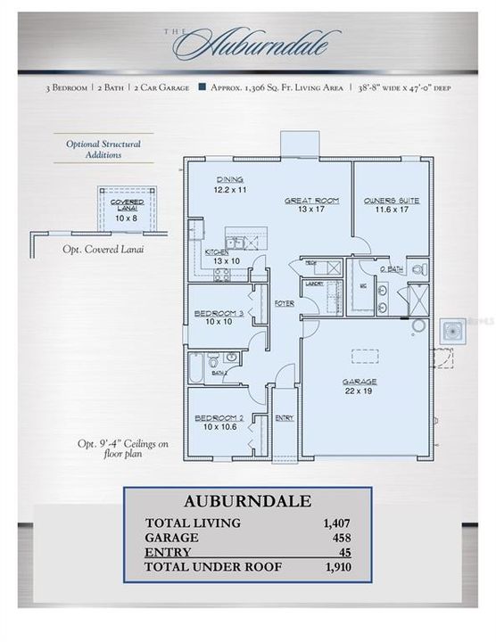 На продажу: $269,990 (3 спален, 2 ванн, 1407 Квадратных фут)
