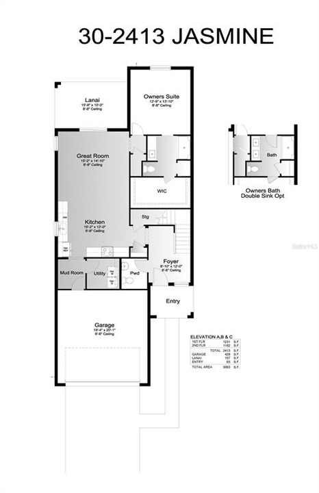 For Sale: $390,037 (5 beds, 3 baths, 2576 Square Feet)