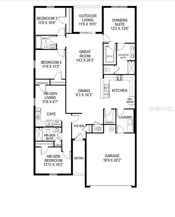 En Venta: $357,990 (4 camas, 3 baños, 2087 Pies cuadrados)