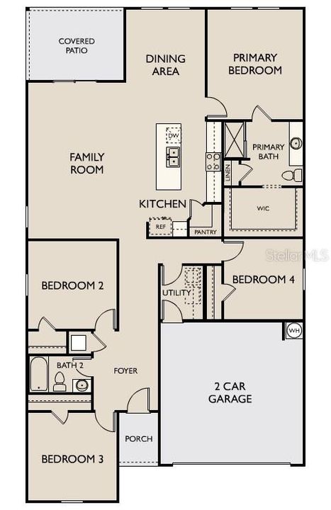 En Venta: $354,490 (4 camas, 2 baños, 1900 Pies cuadrados)