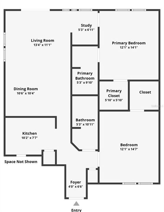 For Sale: $190,000 (2 beds, 2 baths, 1111 Square Feet)