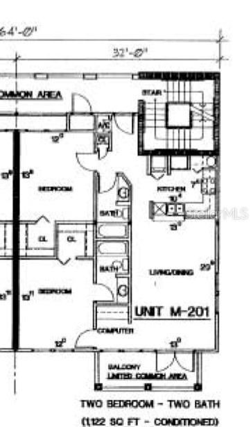 For Sale: $190,000 (2 beds, 2 baths, 1111 Square Feet)