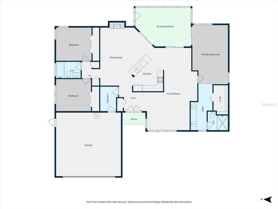 На продажу: $330,000 (3 спален, 2 ванн, 1746 Квадратных фут)