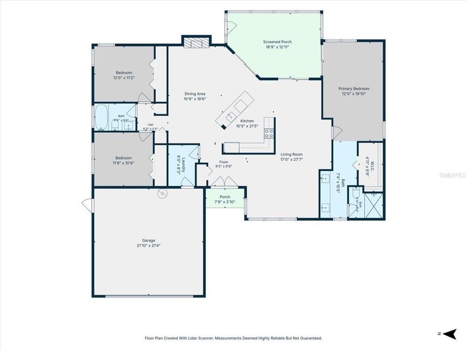 На продажу: $330,000 (3 спален, 2 ванн, 1746 Квадратных фут)