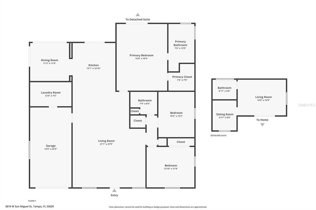 For Sale: $1,395,000 (4 beds, 3 baths, 2107 Square Feet)