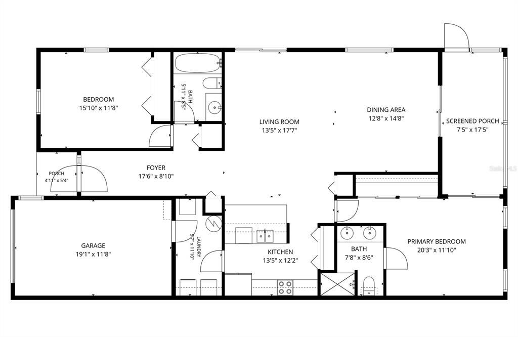 For Sale: $219,000 (2 beds, 2 baths, 1450 Square Feet)