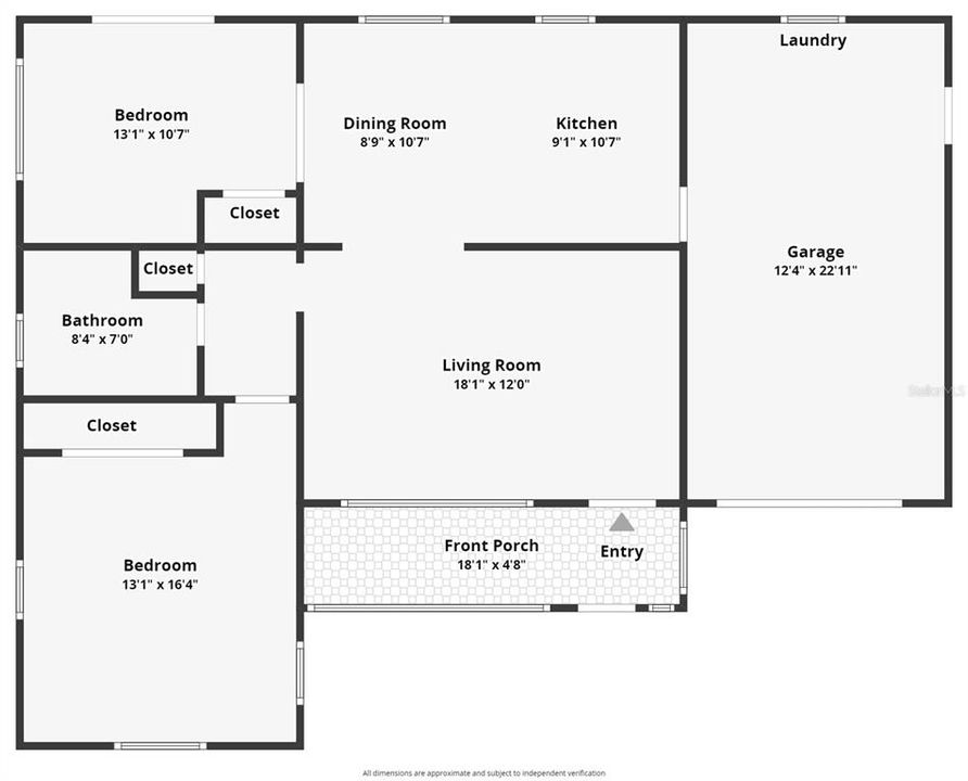 For Rent: $2,200 (2 beds, 1 baths, 960 Square Feet)