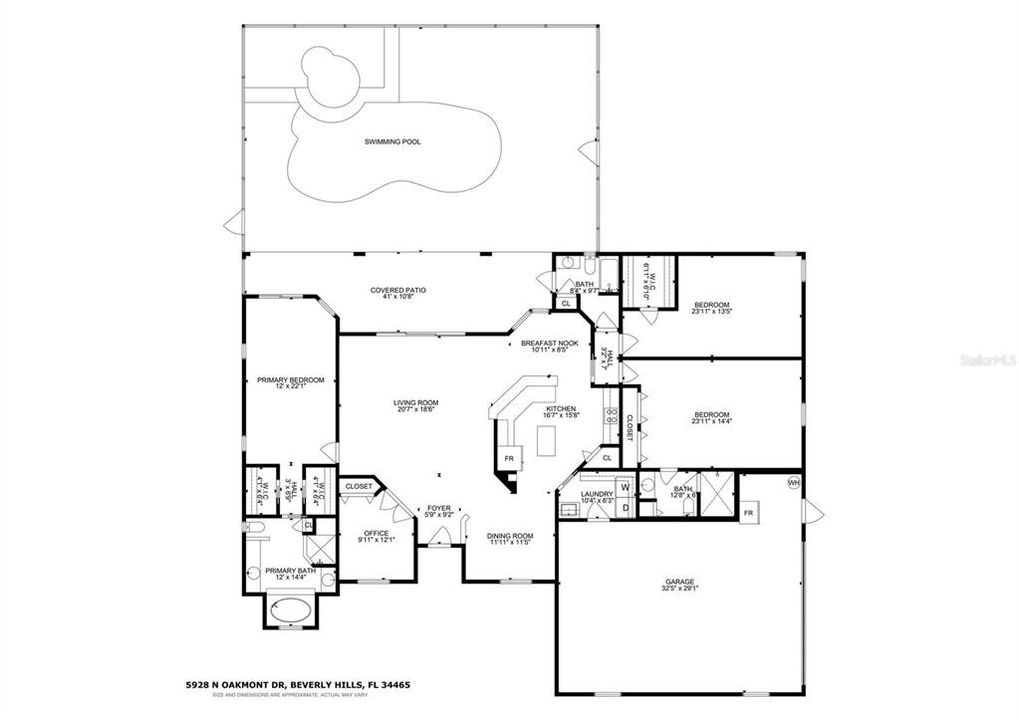 На продажу: $529,000 (3 спален, 3 ванн, 2662 Квадратных фут)