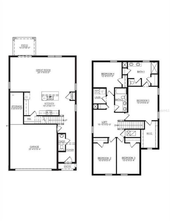 На продажу: $415,000 (4 спален, 2 ванн, 2305 Квадратных фут)