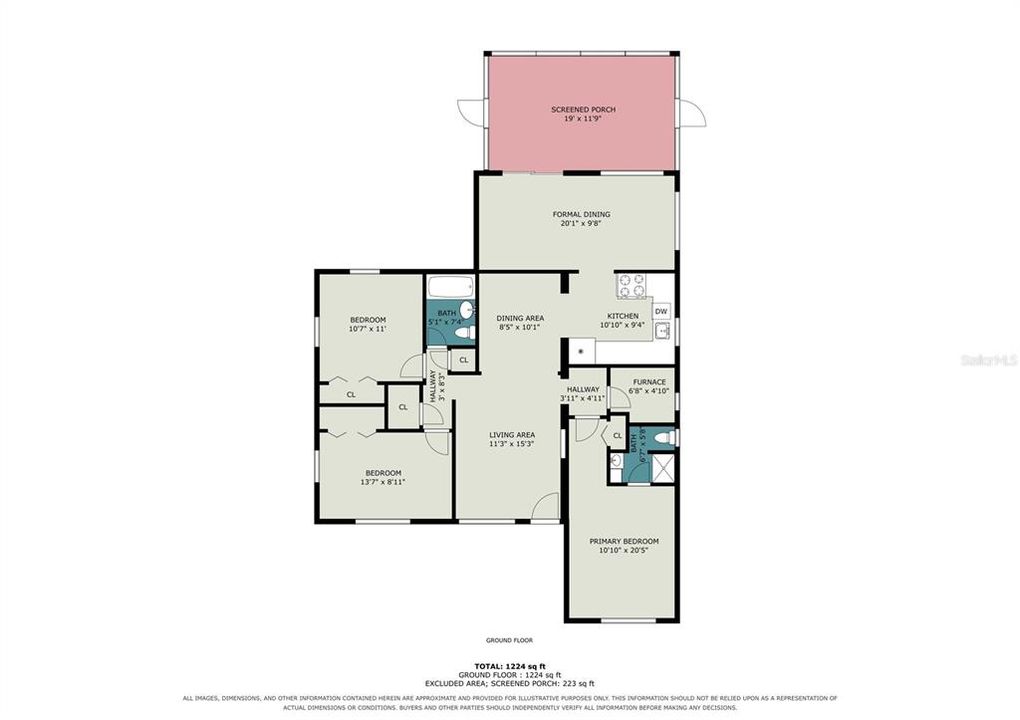 For Sale: $235,000 (3 beds, 2 baths, 1385 Square Feet)
