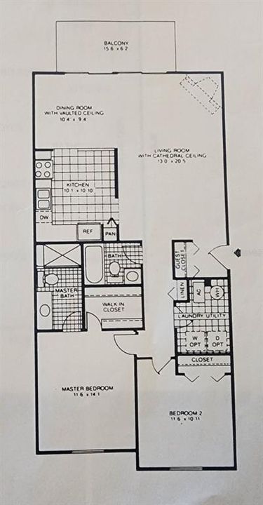 На продажу: $235,000 (2 спален, 2 ванн, 1097 Квадратных фут)