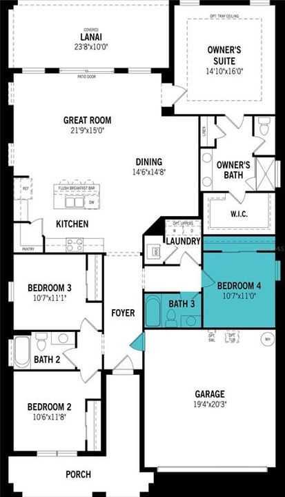 For Sale: $462,686 (4 beds, 3 baths, 2005 Square Feet)