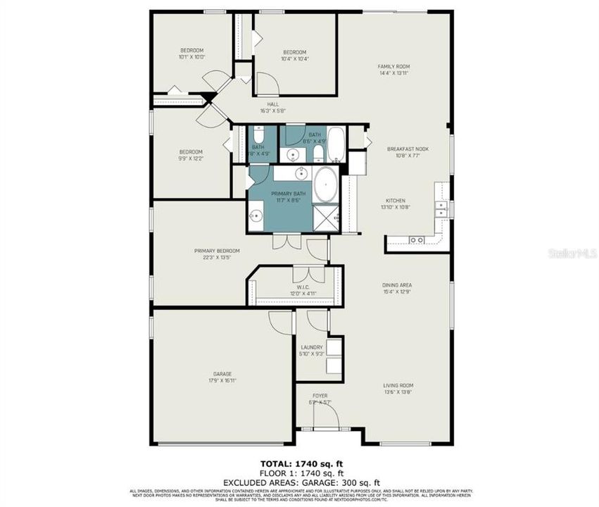 For Rent: $2,250 (4 beds, 2 baths, 1956 Square Feet)