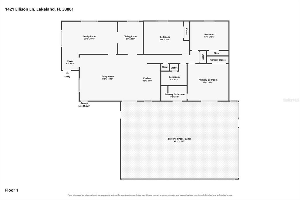 На продажу: $445,000 (3 спален, 2 ванн, 1692 Квадратных фут)
