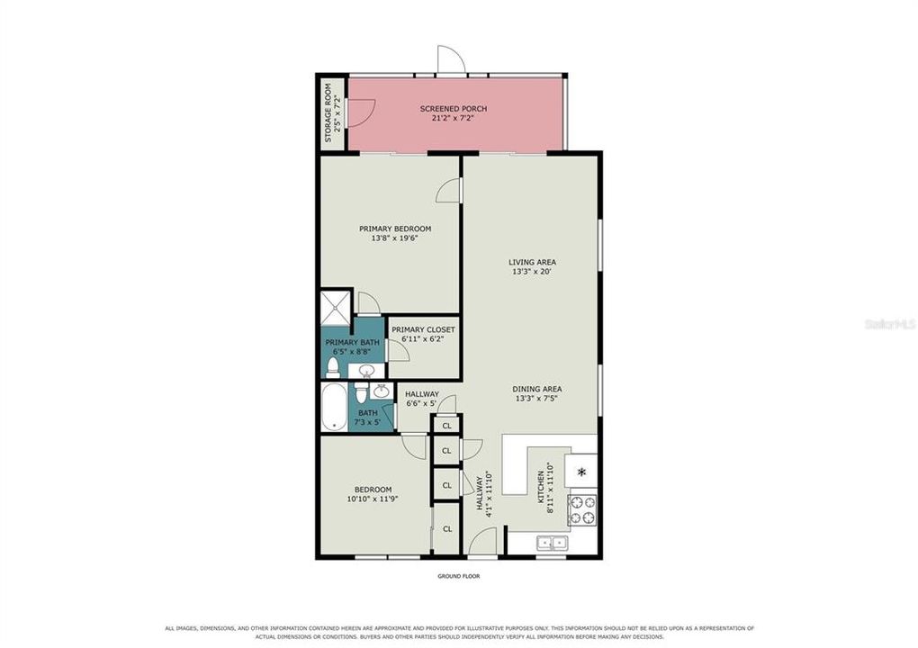 For Sale: $228,500 (2 beds, 2 baths, 1000 Square Feet)