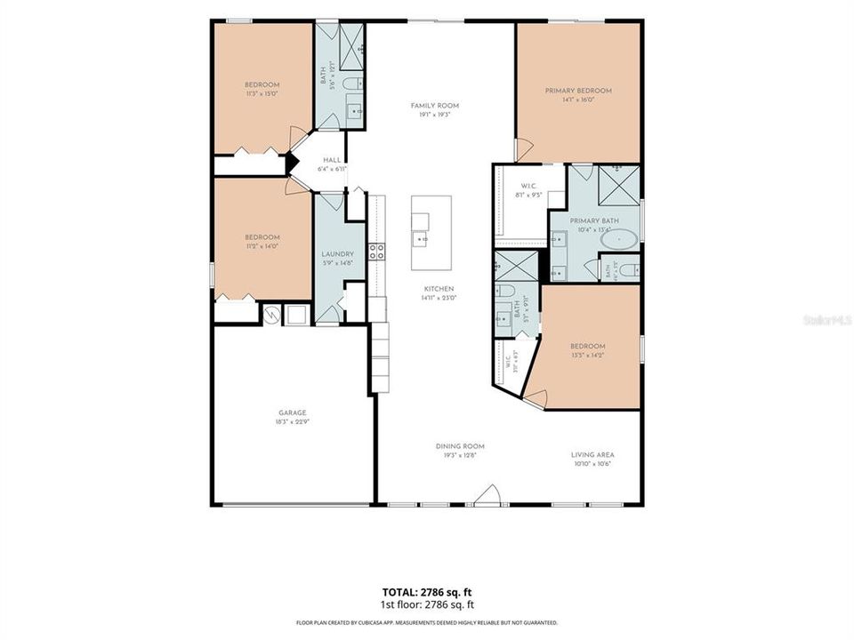 For Sale: $640,000 (4 beds, 3 baths, 2420 Square Feet)