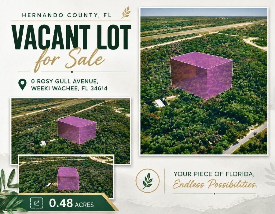 На продажу: $29,000 (0.48 acres)