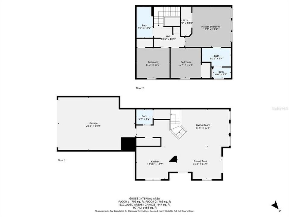 На продажу: $449,000 (3 спален, 2 ванн, 1480 Квадратных фут)