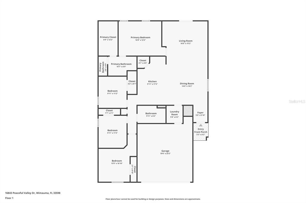 На продажу: $295,000 (4 спален, 2 ванн, 1810 Квадратных фут)