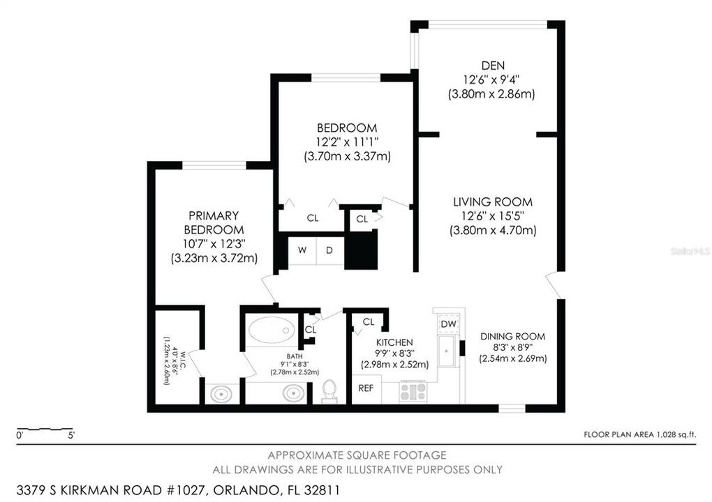 На продажу: $157,000 (2 спален, 1 ванн, 1077 Квадратных фут)