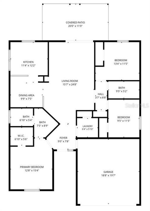 For Sale: $399,500 (3 beds, 2 baths, 1408 Square Feet)