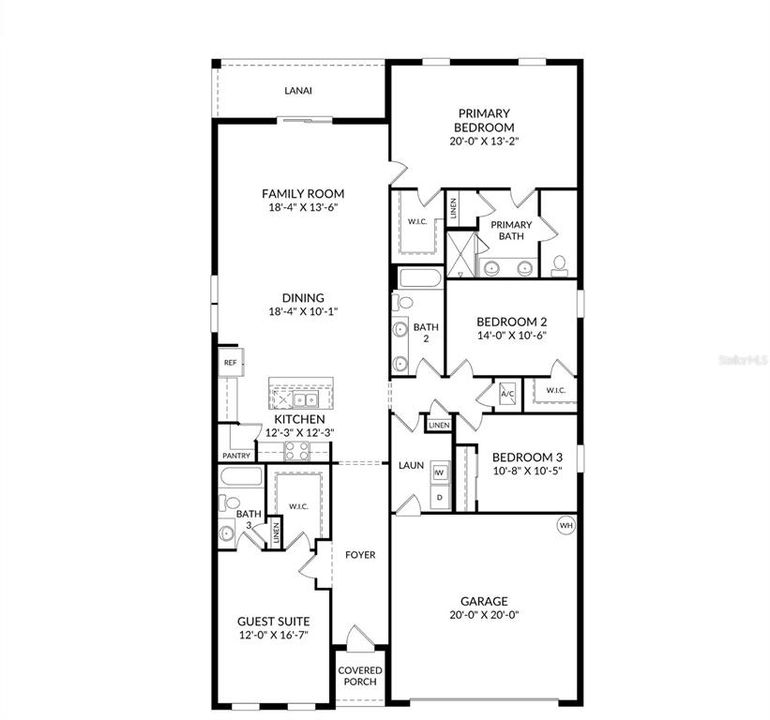 For Rent: $2,500 (4 beds, 3 baths, 2870 Square Feet)