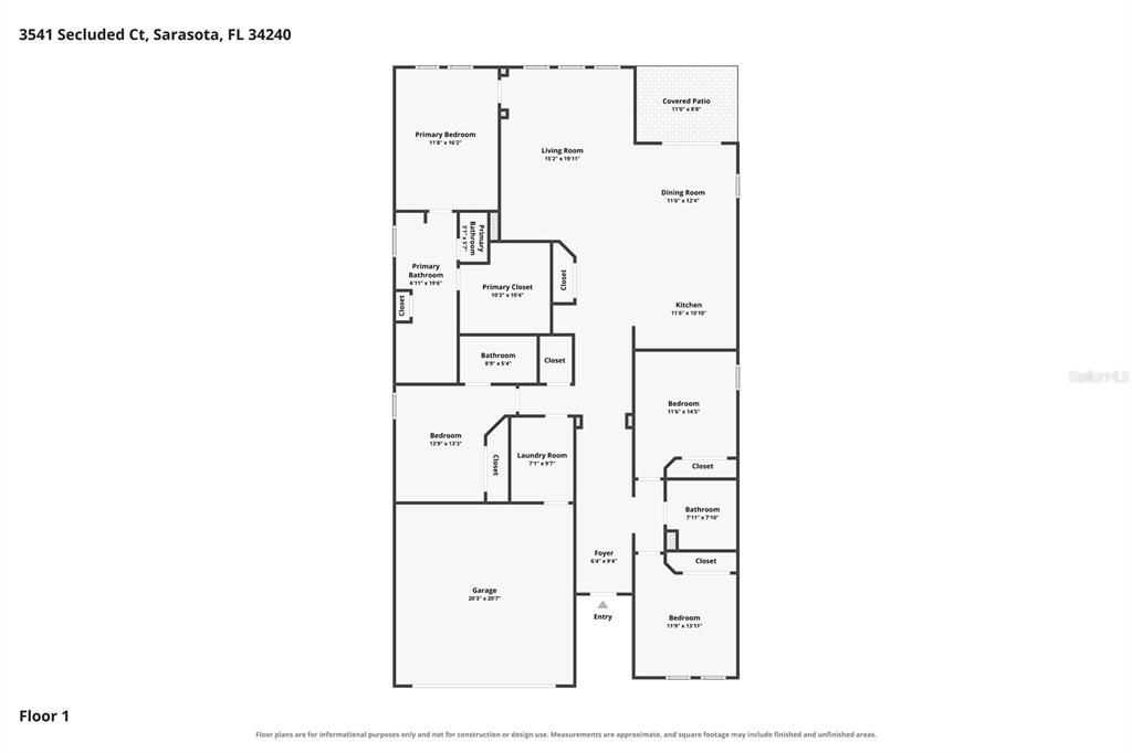 For Sale: $599,000 (4 beds, 3 baths, 2197 Square Feet)