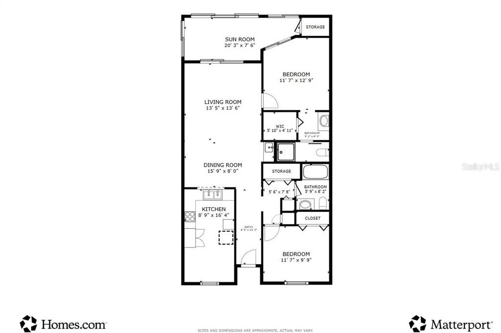 For Sale: $159,000 (2 beds, 2 baths, 1042 Square Feet)