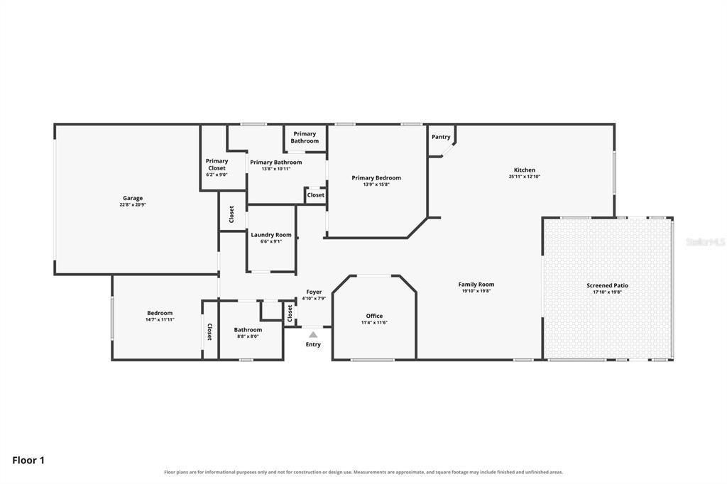 Active With Contract: $435,000 (2 beds, 2 baths, 1907 Square Feet)