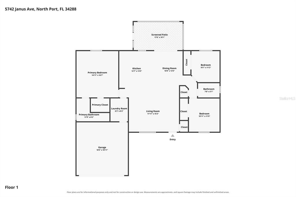 For Sale: $330,000 (3 beds, 2 baths, 1427 Square Feet)