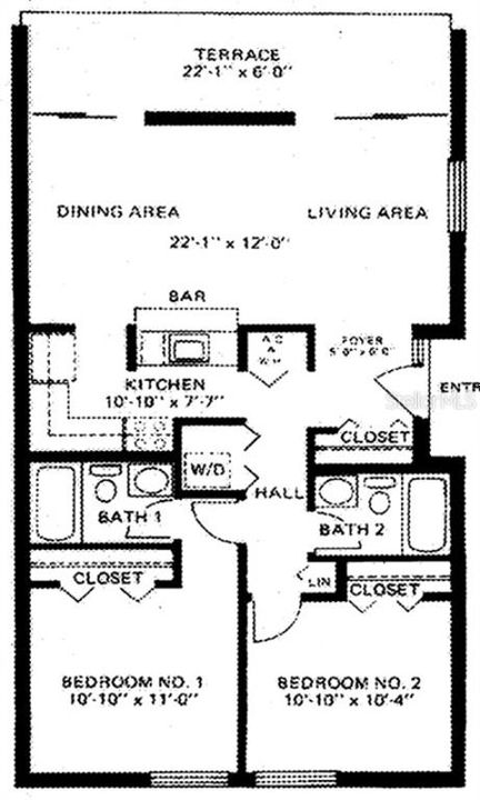 For Rent: $1,395 (2 beds, 2 baths, 897 Square Feet)