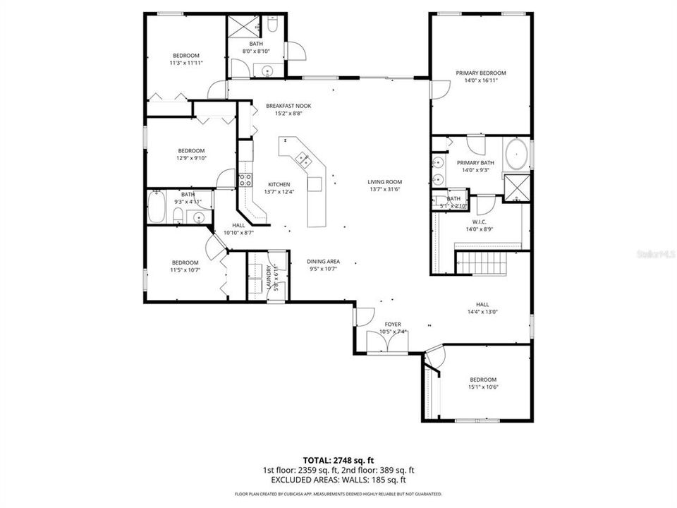 En Venta: $475,000 (5 camas, 3 baños, 2956 Pies cuadrados)