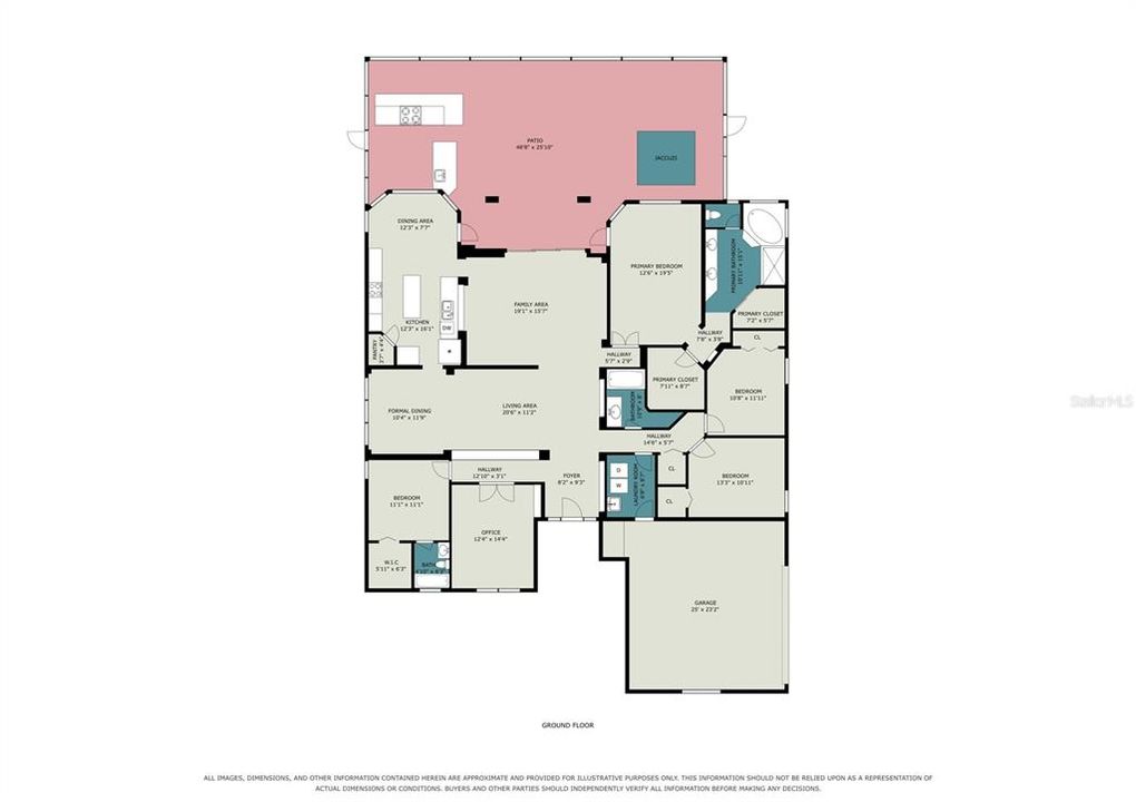 For Sale: $515,000 (4 beds, 3 baths, 2832 Square Feet)