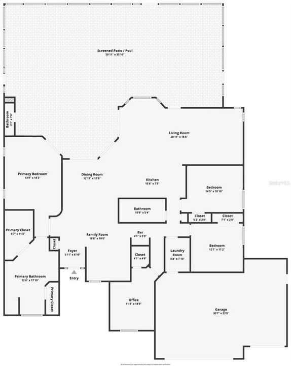 Activo con contrato: $849,000 (4 camas, 2 baños, 2312 Pies cuadrados)