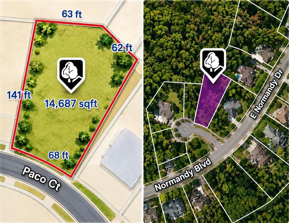 На продажу: $39,000 (0.34 acres)